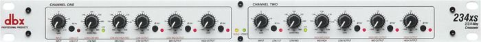 dbx 234XS Stereo 2/3 Way, Mono 4 Way Crossover