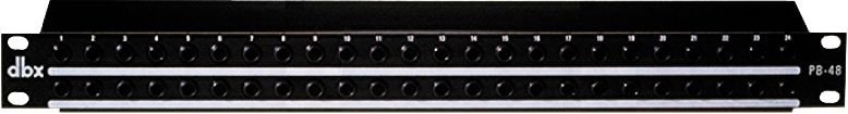 dbx PB-48 48-Point 1/4" Patchbay