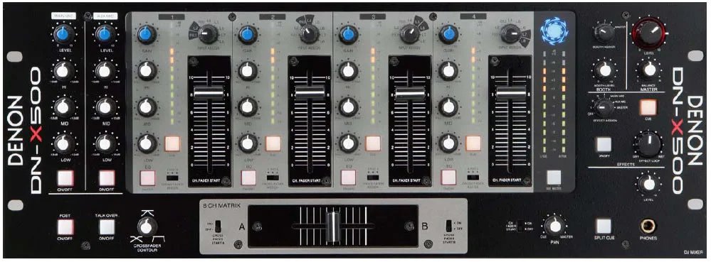 Denon DN X500 Pro DJ Mixer