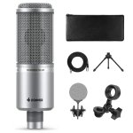 products donner dc 20 condenser microphone cardioid podcast mic kit for home studio recording a166757