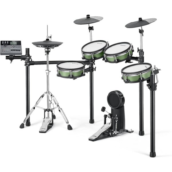 products donner ded 500 pro electronic drum set with mesh heads and moving hihat a166728