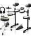 products donner ded 80 electronic drum kit for beginners with headphones and drum throne a151466
