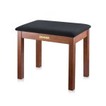 products donner dkb 10 keyboard bench with large storage burly wood a150971