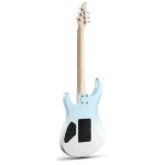 products donner dmt 66 electric guitar with ceramic single coil blue white gradient a166628