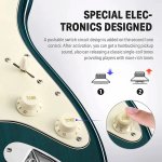 products donner dst 400b solid alder body electric guitar single coil with bag cable strap a151731