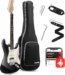 products donner dst 400d solid alder body electric guitar single coil with bag cable strap a151738