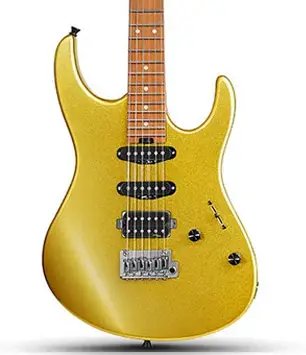 Donner DST 700 with HSS Pickup Electric Guitar, Gold