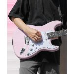 products donner dst 80 classic sss pickup electric guitar complete shell pink a156640