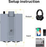 Donner EM2 Rechargeable Portable In Ear Monitor Headphone Amplifier DC 5V-1A, 3.5mm