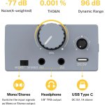 products donner em2 rechargeable portable in ear monitor headphone amplifier dc 5v 1a 3 5mm a147993