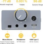 Donner EM2 Rechargeable Portable In Ear Monitor Headphone Amplifier DC 5V-1A, 3.5mm