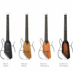 products donner hush i portable ultra light mahogany body and silent acoustic electric guitar a166556