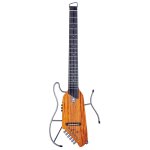 products donner hush i portable ultra light mahogany body and silent acoustic electric guitar a166558