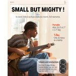 products donner hush i portable ultra light maple body and silent acoustic electric guitar a166561