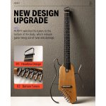 products donner hush i portable ultra light maple body and silent acoustic electric guitar a166563