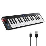products donner n 32 midi keyboard 32 key controller sequencer with digital tube screen a167363