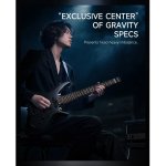 products donner nhl 500 hss solid body electric guitar headless with gig bag black a166110