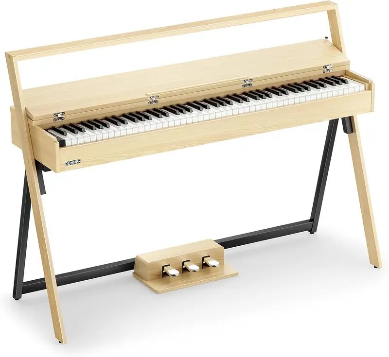 Donner OURA R300 88 Key Weighted Keyboard Piano for Advanced, Home Digital Piano