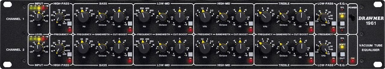 Drawmer 1961 Vacuum Tube Equalizer