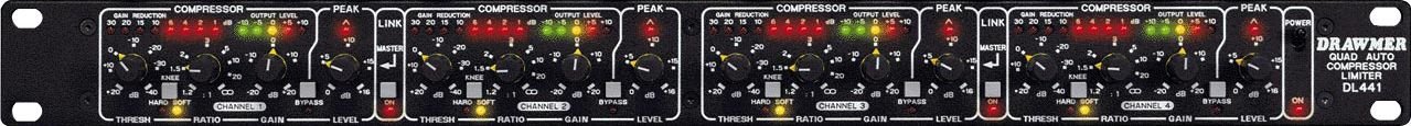 Drawmer DL441 Quad Auto Compressor Limiter