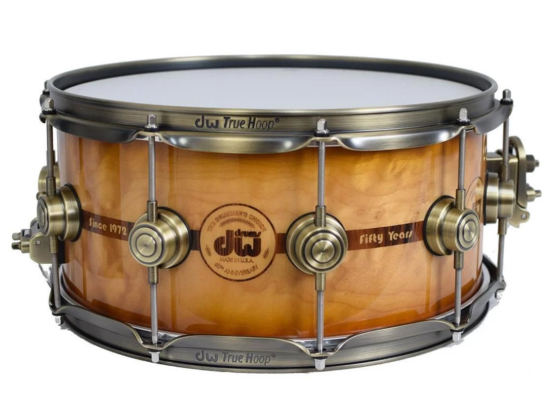 DW Collector's DREX6514SSA50AB 50th Anniversary 14"x6.5" Snare Drum