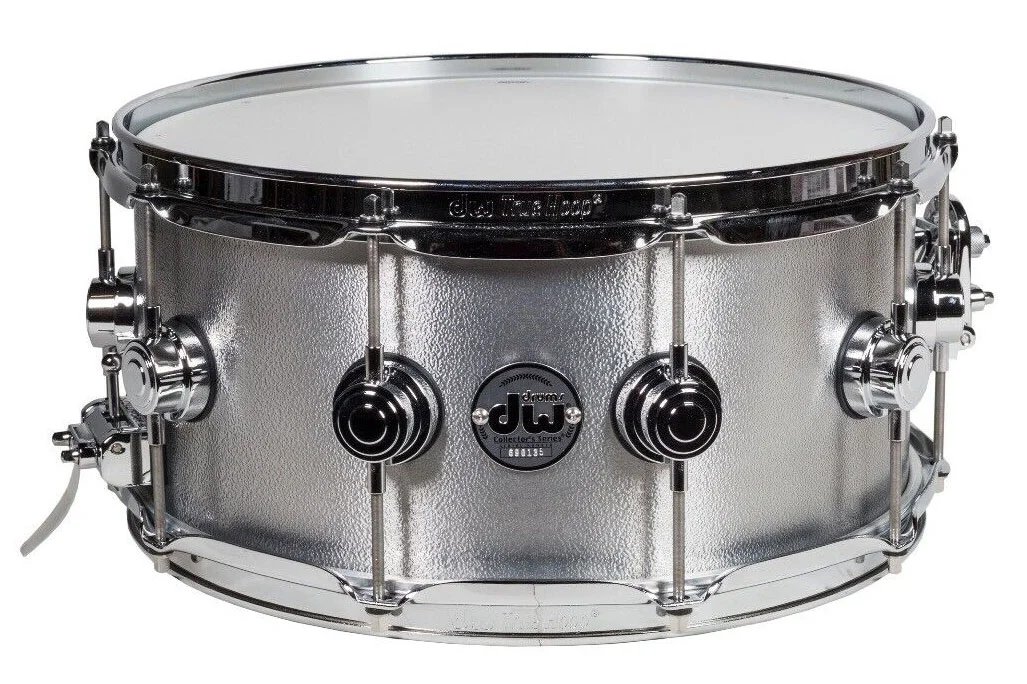 DW Collector's DRVA6514SVC 14"x6.5" with 3mm Wrinkle Coat Aluminum Snare Drum