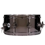 products dw collector s drvb6514svn 14x6 5 inch black nickel brass snare drum with black nickel hardware a163840