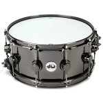 products dw collector s drvb6514svn 14x6 5 inch black nickel brass snare drum with black nickel hardware a163842