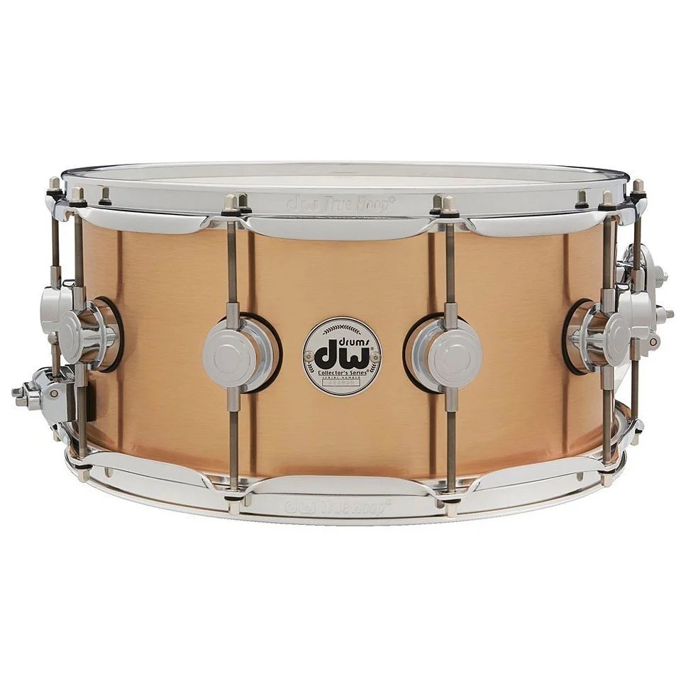 DW Collector's DRVZ6514SVC Brushed Bronze 14"x 6.5" Snare Drum