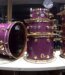 products dw collector s purple glass maple mahogany gold hardware 7 piece drum set a165497