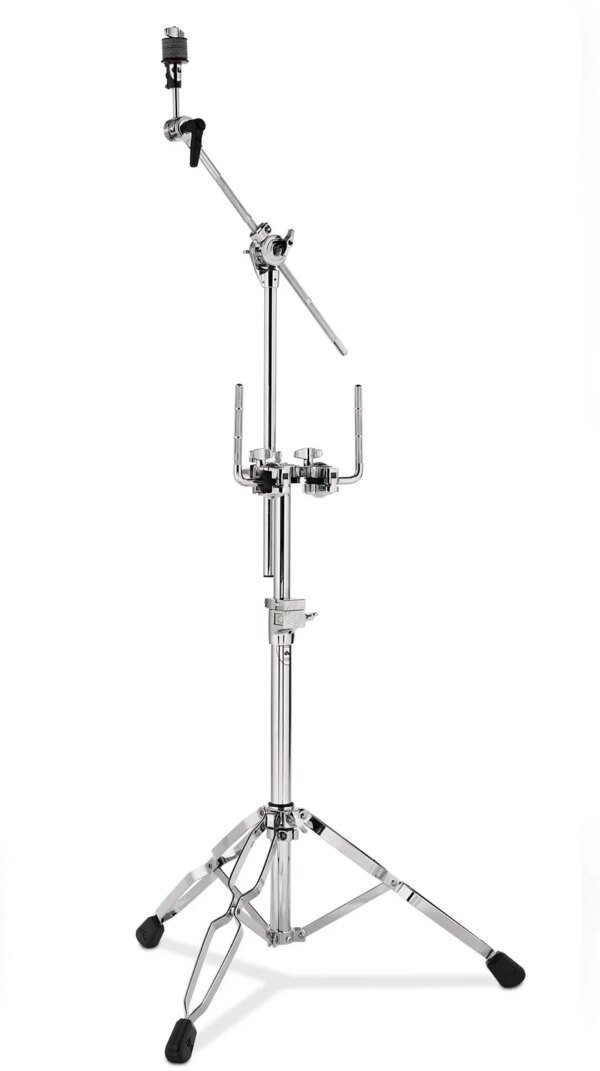 DW CP 9934 Heavy Duty Double Tom/Cymbal Stand with Cymbal Boom Arm