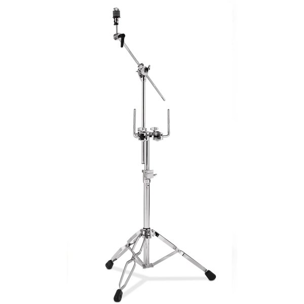 DW CP 9934 Heavy Duty Double Tom/Cymbal Stand with Cymbal Boom Arm