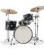 products dw design frequent flyer 20 4 piece drum set with snare black satin a165551