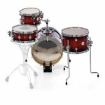 products dw design mini pro 16 4 piece drum set tobacco burst a165555