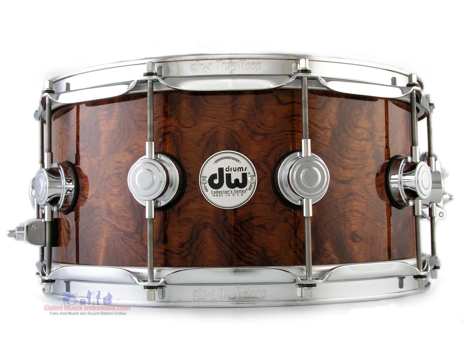 DW DRX66514SSC VLT COLL SP Maple Exotic Redwood Stump Snare Drum