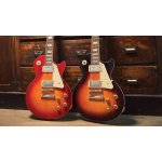 products epiphone 1959 les paul standard reissue electric guitar with case deep cherry sunburst a156214