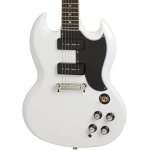 products epiphone 1961 les paul sg standard aged classic white with hard case 7568