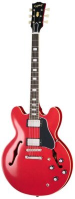 Epiphone 1962 ES 335 Reissue Electric Guitar with Case, Sixties Cherry