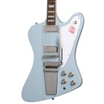 products epiphone 1963 firebird v electric guitar include hardcase frost blue a152981