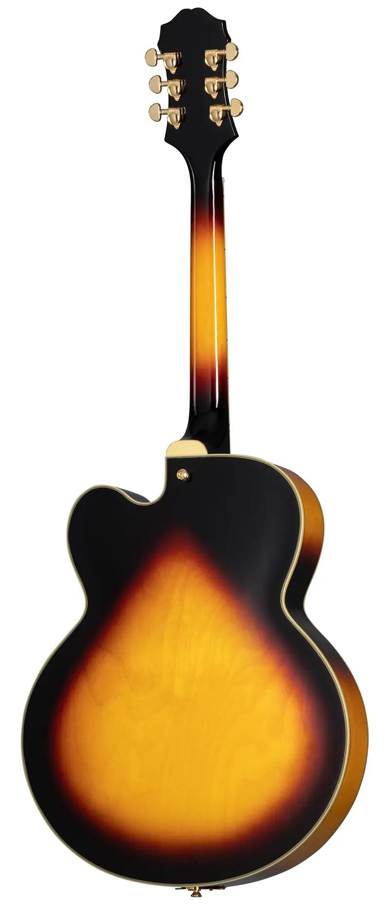 Epiphone Broadway Traditional Hollowbody Electric Guitar with Bag, Vintage Sunburst