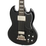 products epiphone eb 3 bass sg with 2 pickup electric bass guitar ebony 8928