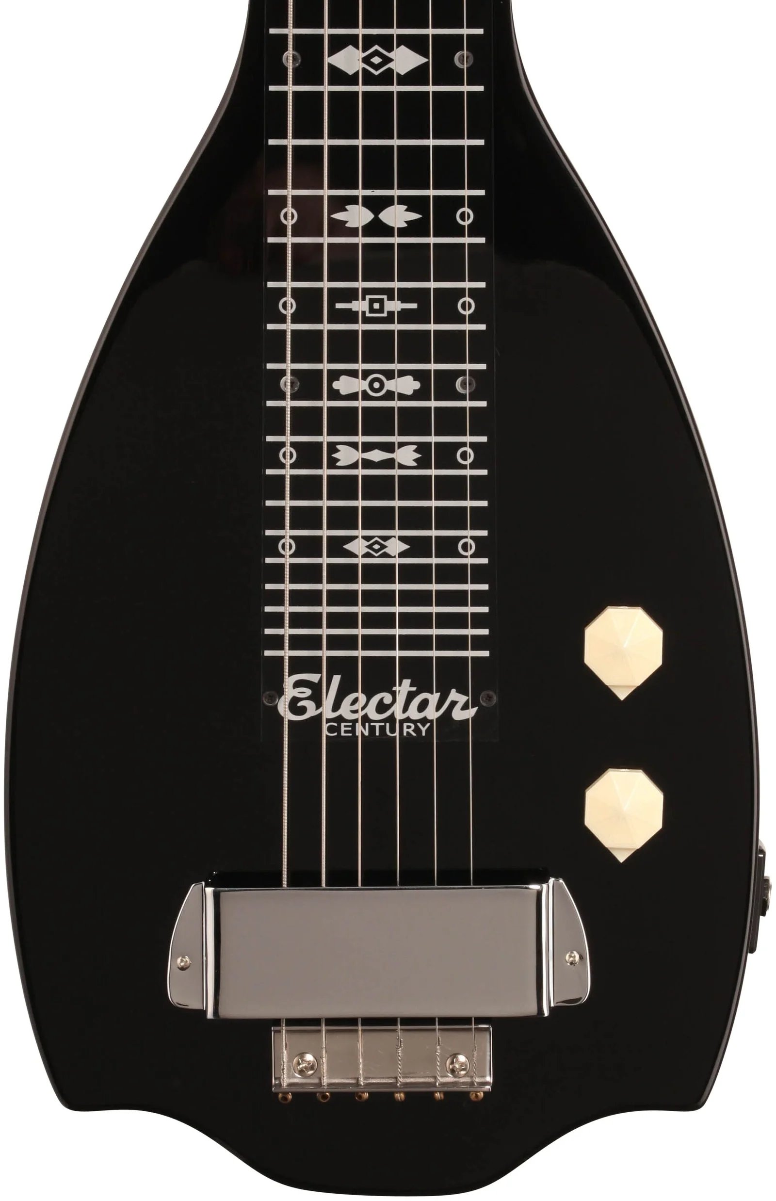 Epiphone Electar Inspired by "1939" Century Lap Steel Outfit, Ebony
