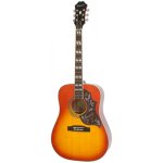 products epiphone hummingbird studio acoustic electric guitar faded cherry sunburst a143085