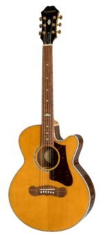 Epiphone J200EC Studio Parlor Solid Top Fishman Presys-II Vintage Natural EEJPVNGH3