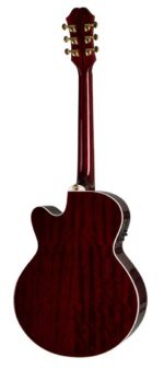 EPIPHONE J200EC STUDIO PARLOR SOLID TOP FISHMAN PRESYS II WINE RED EEJPWRGH3