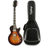 products epiphone les paul standard 50s figured bourbon burst electric guitar with gig bag a152888