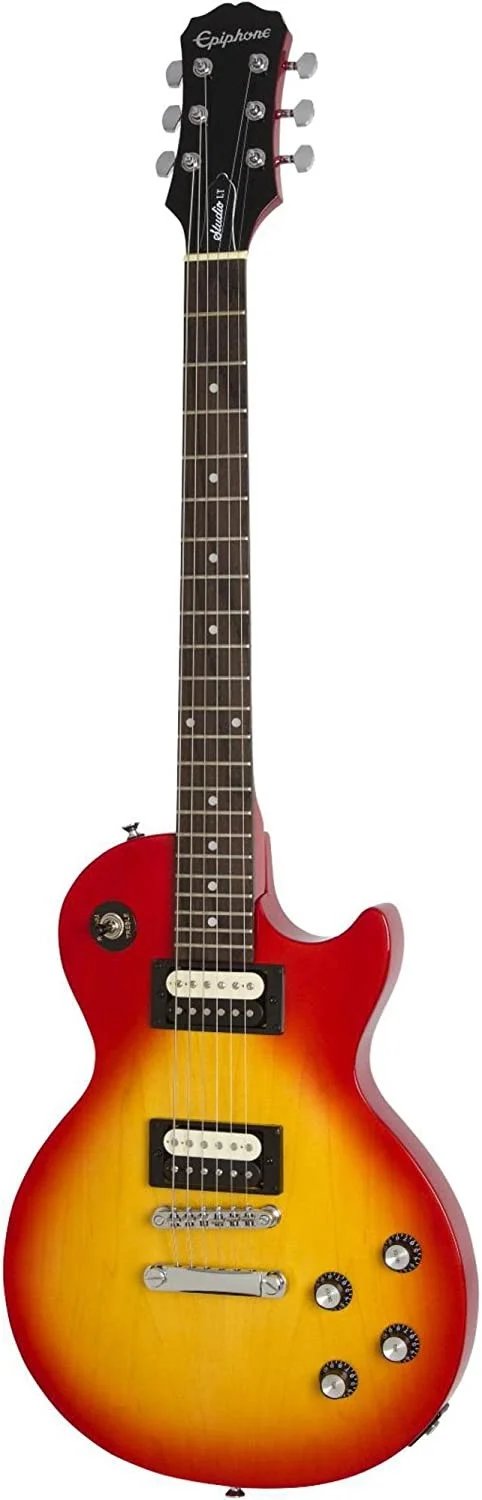 Epiphone Les Paul Studio E1 Electric Guitar, Heritage Cerry Sunburst