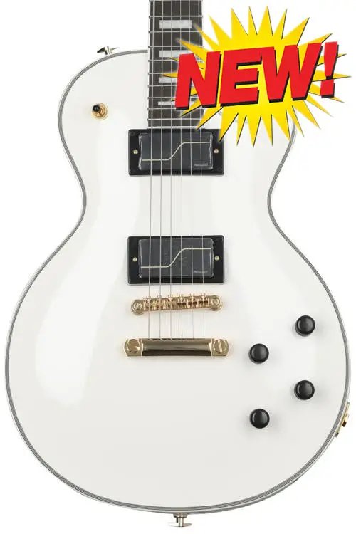 Epiphone Matt Heafy Les Paul Custom Origin Bone White Electric Guitar include Hardcase
