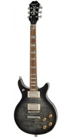 Epiphone Modern Double Cut Design With AAA Flame Maple Top and ProBuckers w/ Coil-Splitting