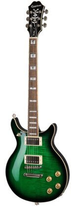 Epiphone Modern Double Cut Design With AAA Flame Maple Top and ProBuckers w/ Coil-Splitting